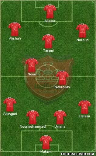 Persepolis Tehran Formation 2015