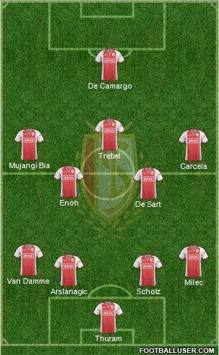 R Standard de Liège Formation 2015