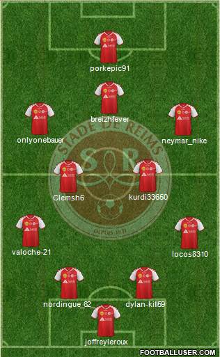Stade de Reims Formation 2015