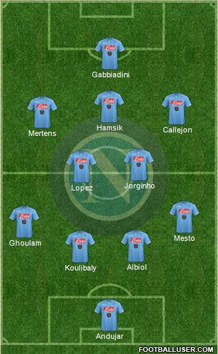 Napoli Formation 2015