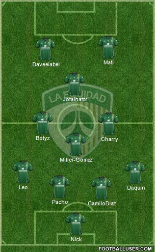 CD La Equidad Formation 2015