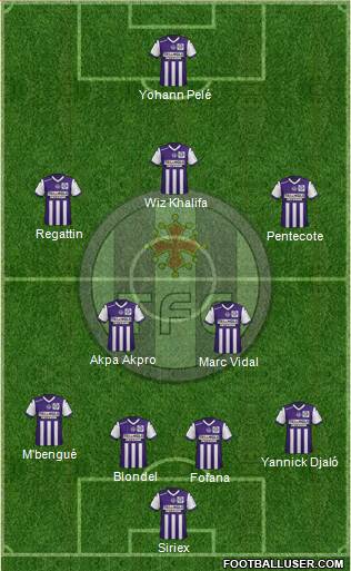 Toulouse Football Club Formation 2015