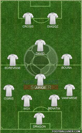 New Zealand Formation 2015