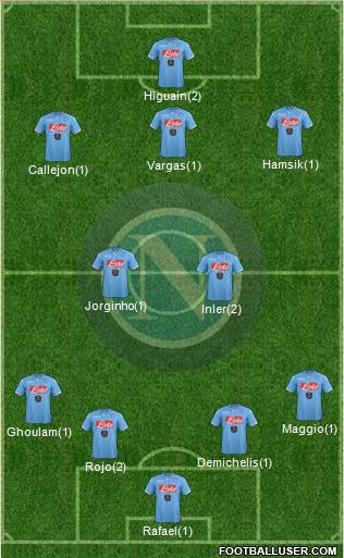 Napoli Formation 2015