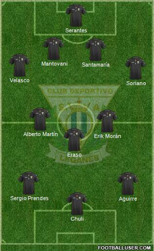 C.D. Leganés S.A.D. Formation 2015
