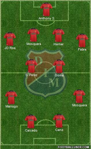 CD Independiente Medellín Formation 2015