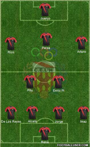 C.E. L'Hospitalet Formation 2015