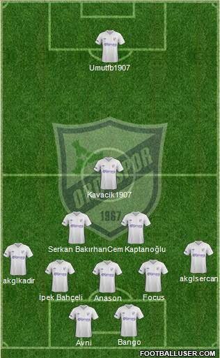 Orduspor Formation 2015