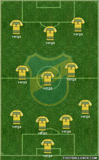 Defensa y Justicia Formation 2015