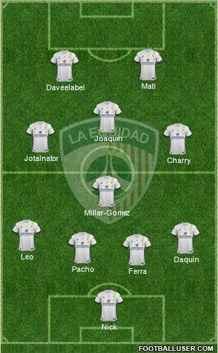 CD La Equidad Formation 2015