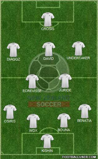 New Zealand Formation 2015