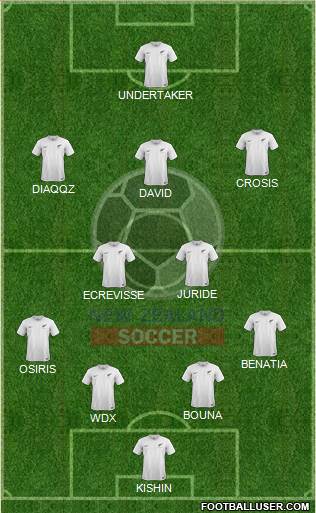 New Zealand Formation 2015