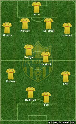 FC Nantes Formation 2015
