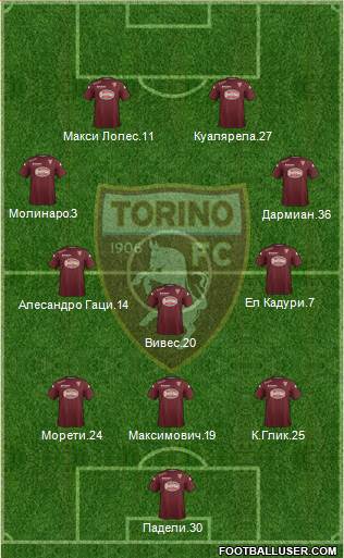 Torino Formation 2015