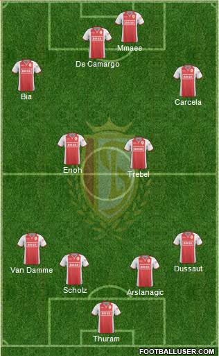 R Standard de Liège Formation 2015