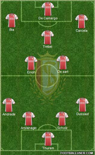 R Standard de Liège Formation 2015