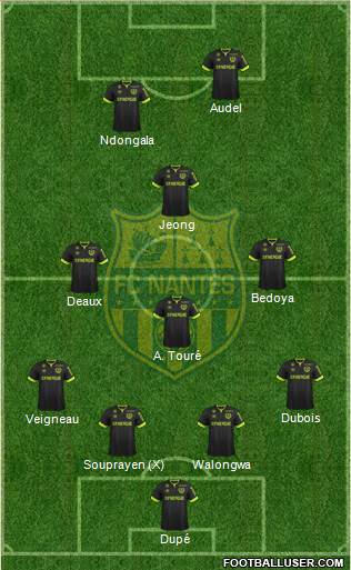 FC Nantes Formation 2015