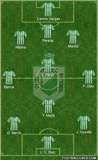 CDC Atlético Nacional Formation 2015