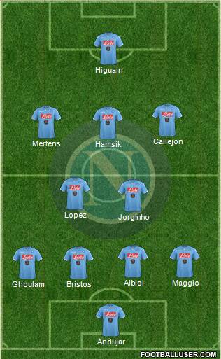 Napoli Formation 2015