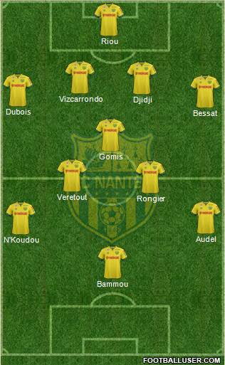 FC Nantes Formation 2015