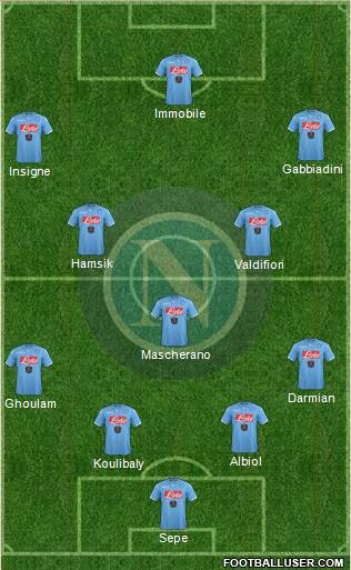Napoli Formation 2015
