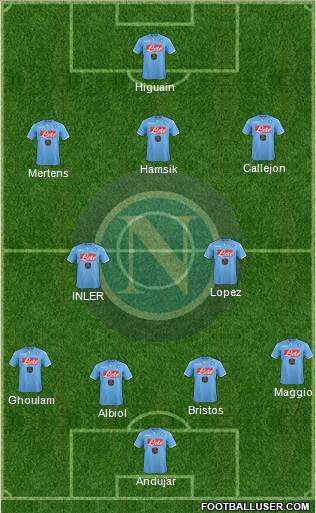 Napoli Formation 2015