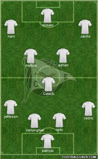 Sporting Clube de Espinho Formation 2015
