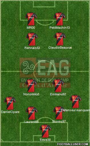 En Avant de Guingamp Formation 2015