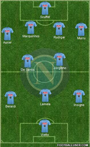 Napoli Formation 2015