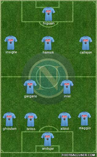 Napoli Formation 2015