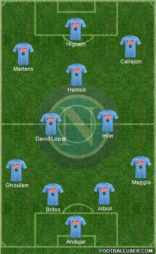 Napoli Formation 2015