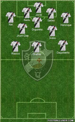 CR Vasco da Gama Formation 2015
