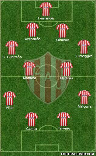 Unión de Santa Fe Formation 2015