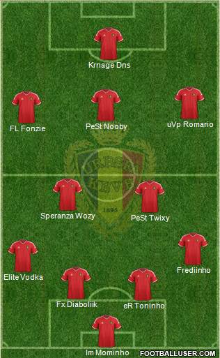 Belgium Formation 2015