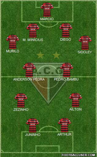 Atlético C Goianiense football formation