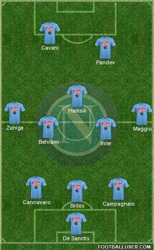 Napoli Formation 2015