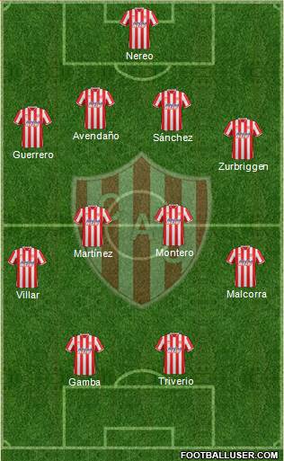 Unión de Santa Fe Formation 2015