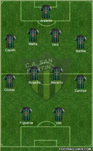 San Martín de San Juan Formation 2015