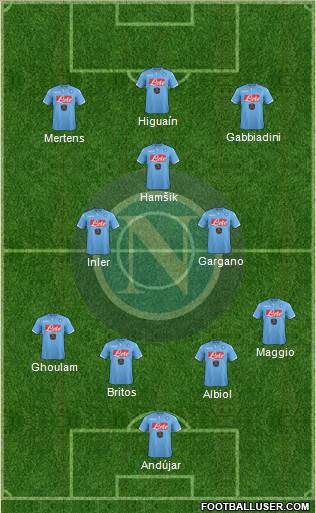 Napoli Formation 2015