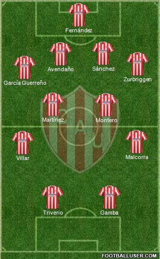 Unión de Santa Fe Formation 2015
