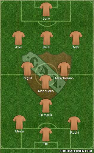 Independiente Formation 2015