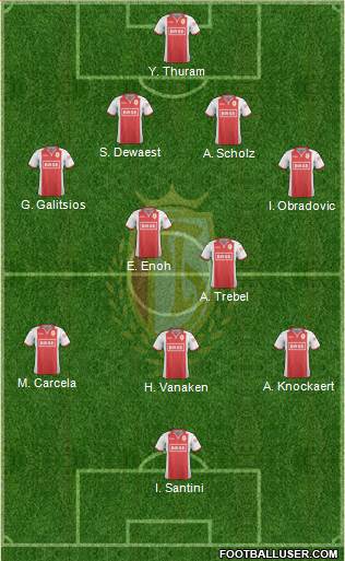 R Standard de Liège Formation 2015