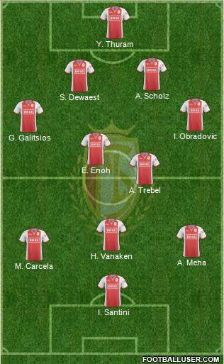 R Standard de Liège Formation 2015