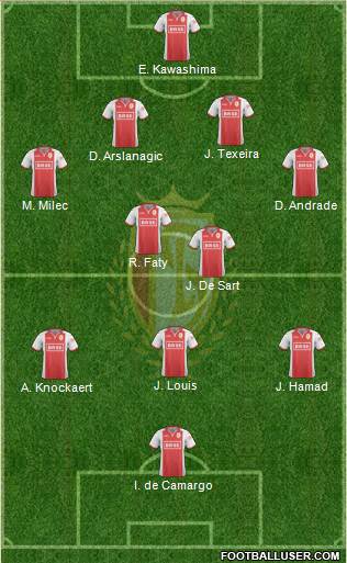 R Standard de Liège Formation 2015