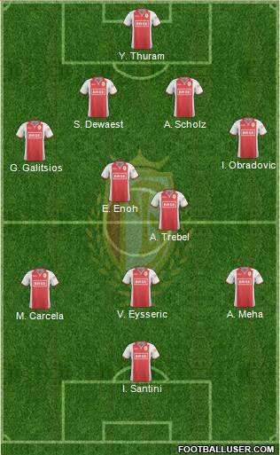 R Standard de Liège Formation 2015