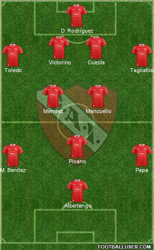 Independiente Formation 2015