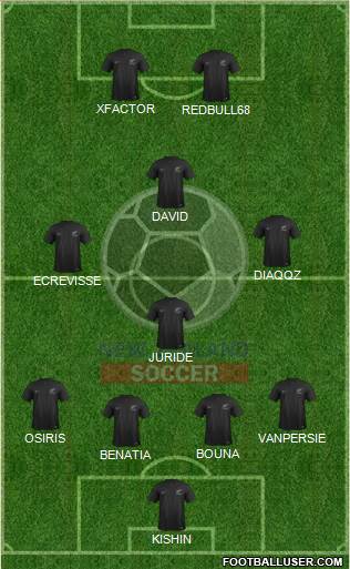 New Zealand Formation 2015