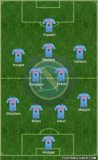 Napoli Formation 2015