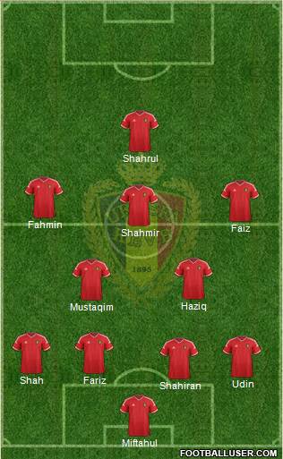 Belgium Formation 2015