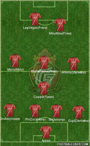 Gyeongnam FC Formation 2015